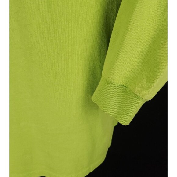 Awake NY Block Out Logo Long Sleeve T-Shirt Size M Mens Green $70 - Picture 5 of 14